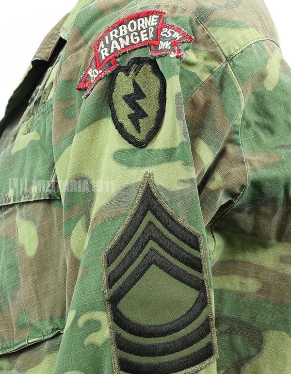 Original ERDL Ripstop Fabric Jungle Fatigue 25th Infantry Division LRR