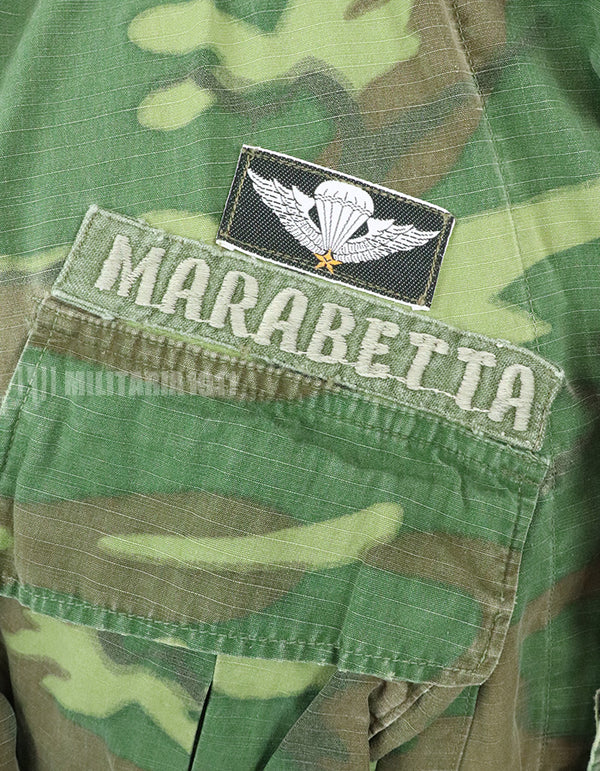 Original ERDL Ripstop Fabric Jungle Fatigue 25th Infantry Division LRR