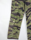 Original John Wayne Pattern Tiger Stripe Asian Cut Pants, used, zipper fly modification.