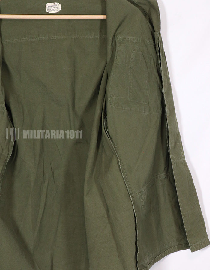 Real U.S. Army Jungle Fatigue 4th Model Ripstop Fabric M-R 1969