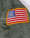 Real 1970 USAF L2-B flight jacket with patches (retrofitted)
