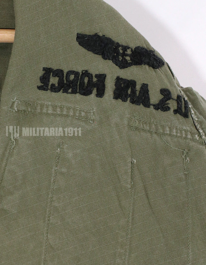Real USAF 1969 Late Model Jungle Fatigue with direct embroidery