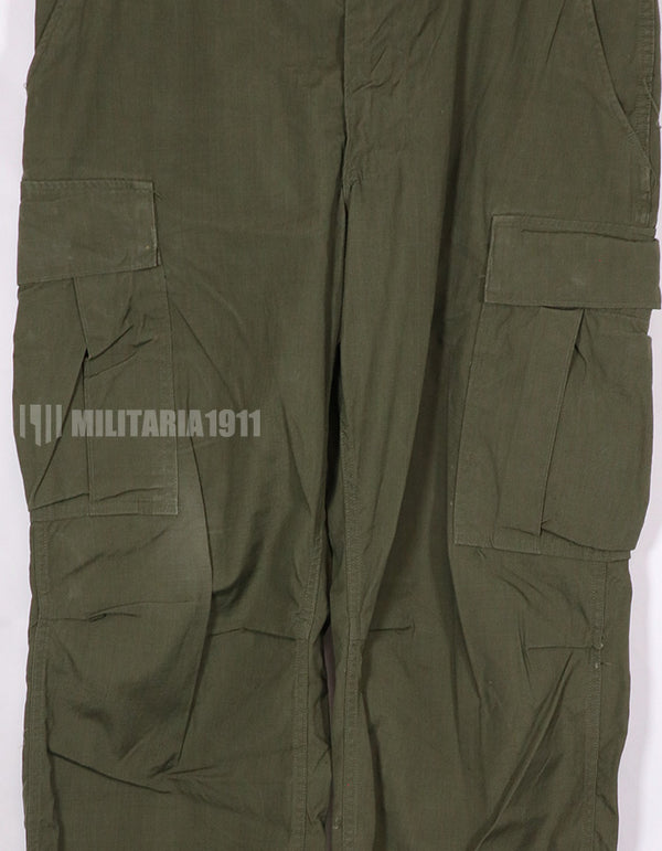 Real Late Model 1969 4th Jungle Fatigue Pants Deadstock M-R