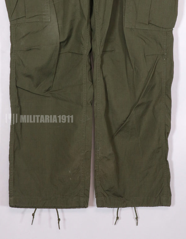 Real Late Model 1969 4th Jungle Fatigue Pants Deadstock M-R