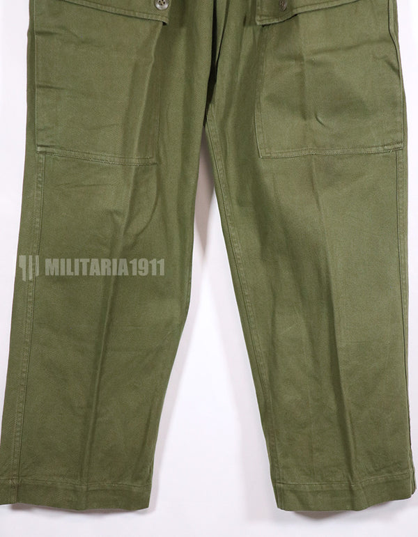 Real 1970 unused AATTV Australian Army Fatigue Pants C.G.C.F VICTORIA 1970