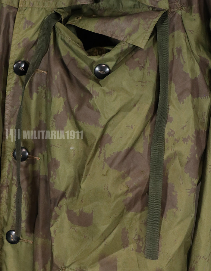 Real 1967 AATTV Australian Army Camouflage Raincoat Used BRAMAC LTO VIC