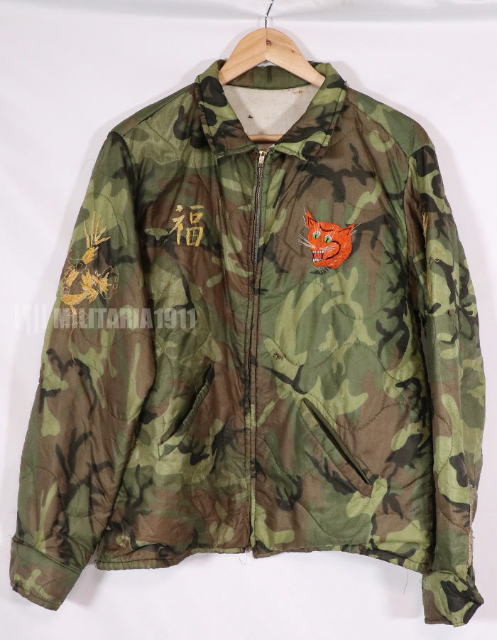 Real Vietnam Local Made Vietnam War Souvenir Souvenir Jacket 68-69
