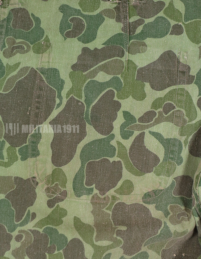 Real Frogskin Camouflage Dag Hunter Camouflage Pants with ERDL Fabric Modified Pockets Reversible