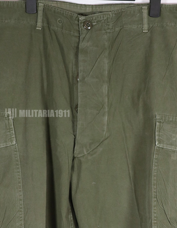 Real 1964 1st Model Jungle Fatigue Pants, worn.
