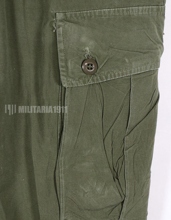 Real 1964 1st Model Jungle Fatigue Pants, worn.