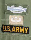 Real U.S. Army Utility Shirt with retrofit patch, used.