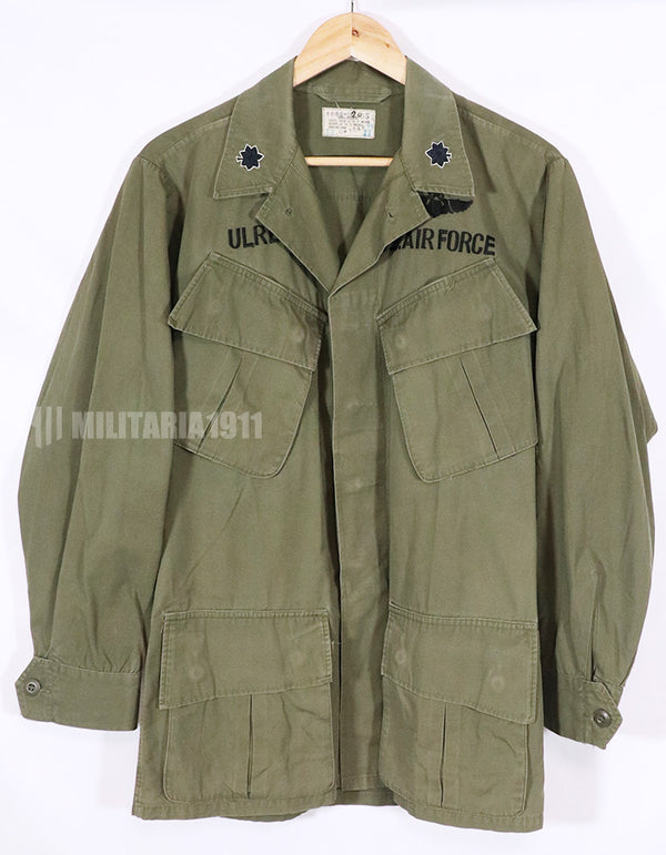 Real 1967 3rd Model Jungle Fatigue Jacket USAF Direct Embroidery Non Ripstop