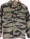 Real Silver Tiger Stripe Shirt in good condition with USN patch Tiger Stripe