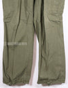 Real Early Cut Modified 4th Model Jungle Fatigue Pants Ripstop Fabric