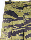 Real Gold Tiger Stripe Asian Cut Pants Faded well Used