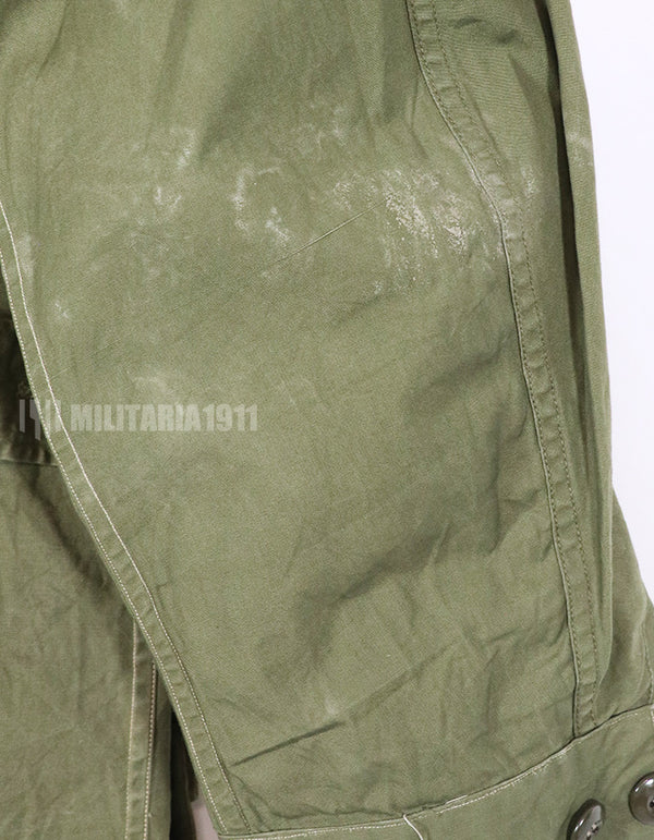 Real 1st Model Jungle Fatigue Jacket Stains Faded X Large Size