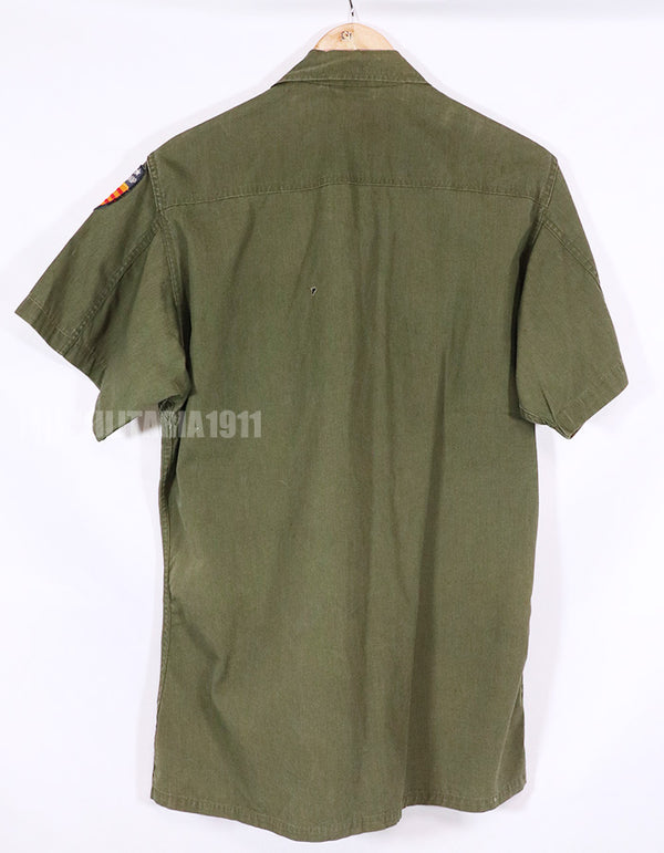 Real 1967 3rd Model Jungle Fatigue Short Sleeve Jacket with Restoration Patch