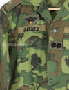 Real ERDL M59 Shirt US Army Advisor Restoration Shirt with QM Stamp