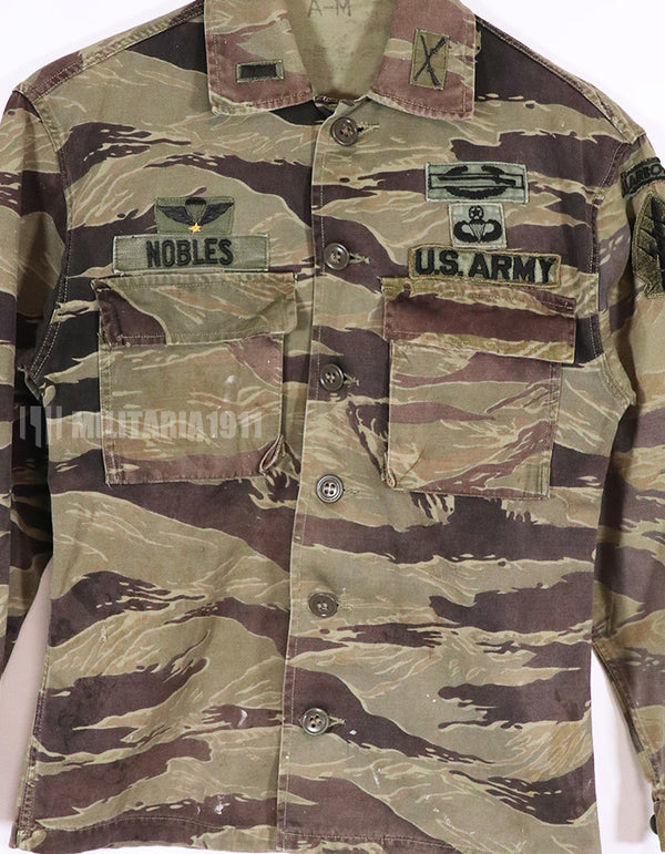 Real Tiger Stripe Shirt ARVN Classic Pattern with Restoration Patch