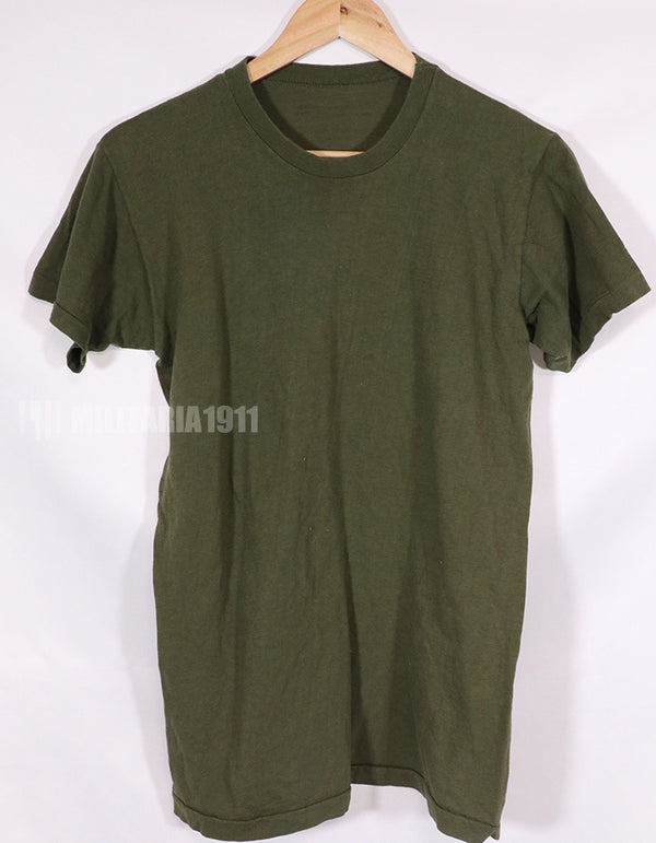 Real 1960s-1970s U.S. Army OD T-shirt Inner Used B