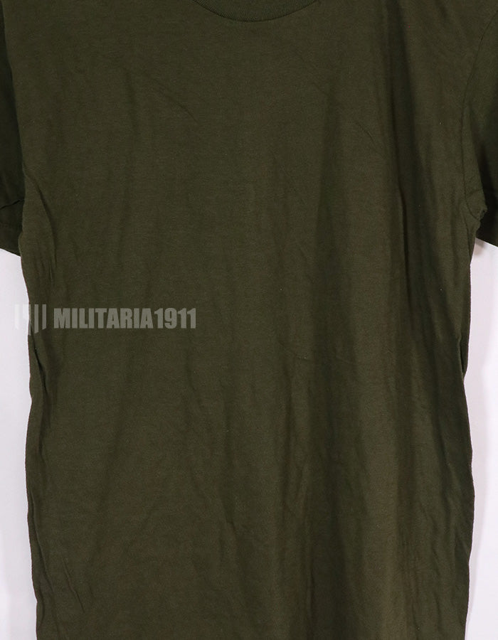 Real 1960s-1970s U.S. Army OD T-shirt Inner, Used C