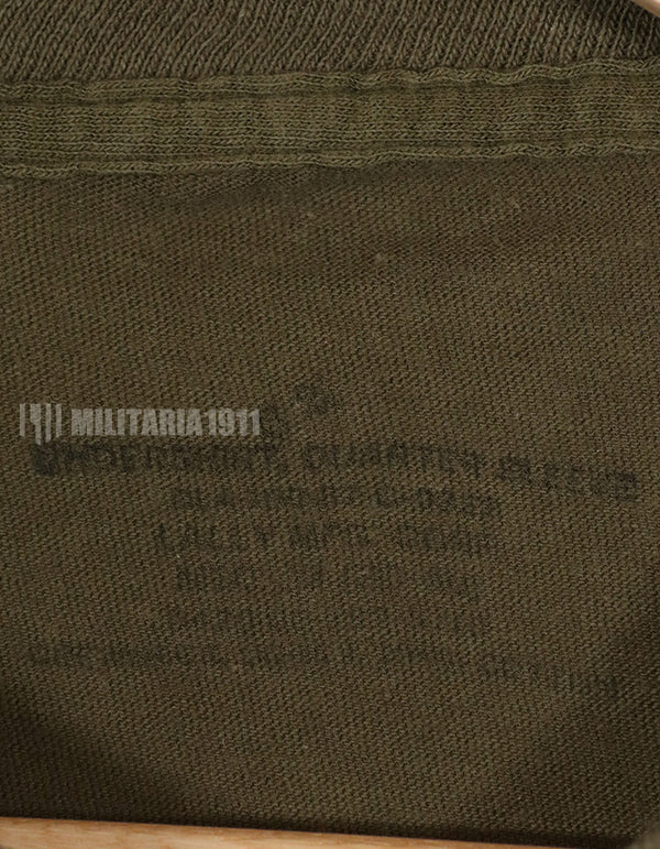 Real 1960s-1970s U.S. Army OD T-shirt Inner Used D