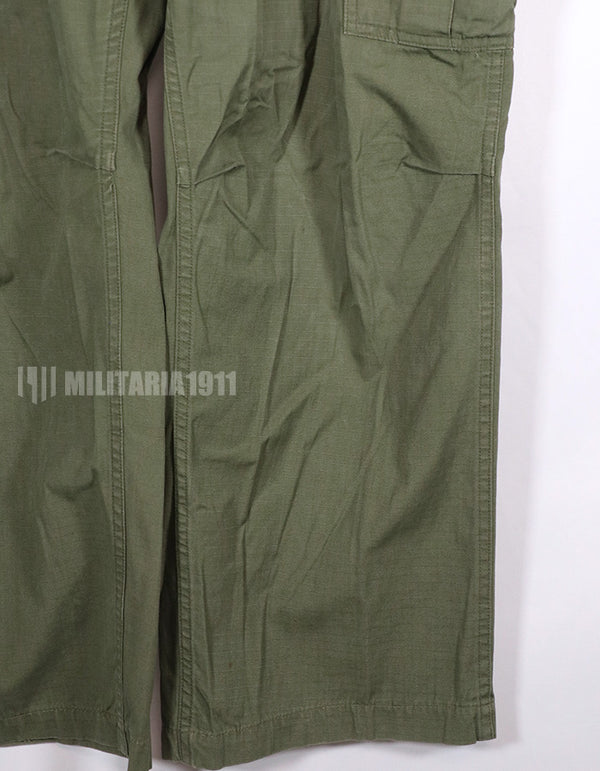 Real 1969 4th Model Jungle Fatigue Pants, size L-R, used.