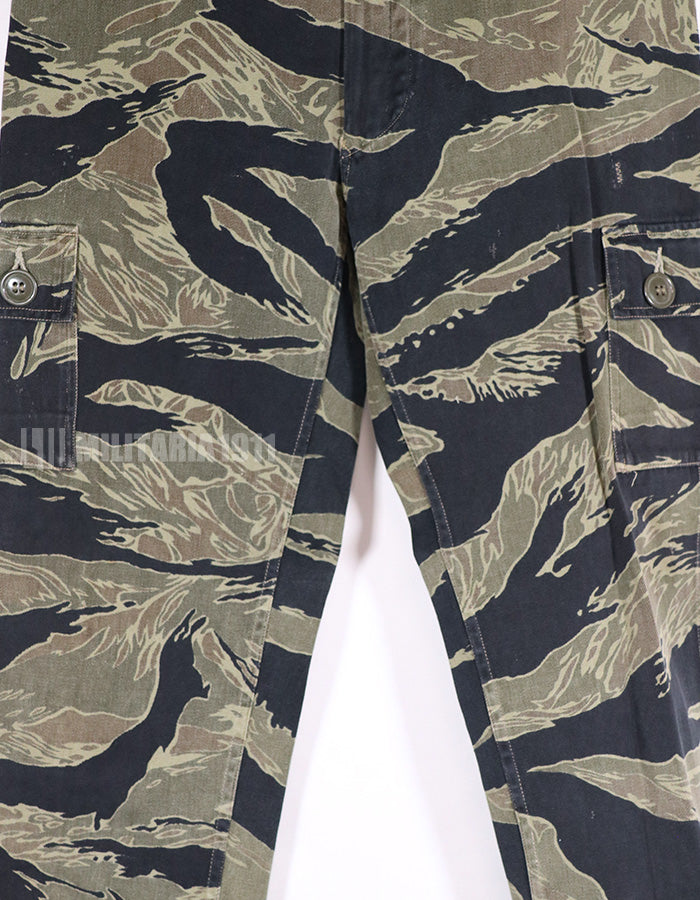 Real Tiger Stripe Early Pattern Fat Tiger JWS Pants Tailored Used