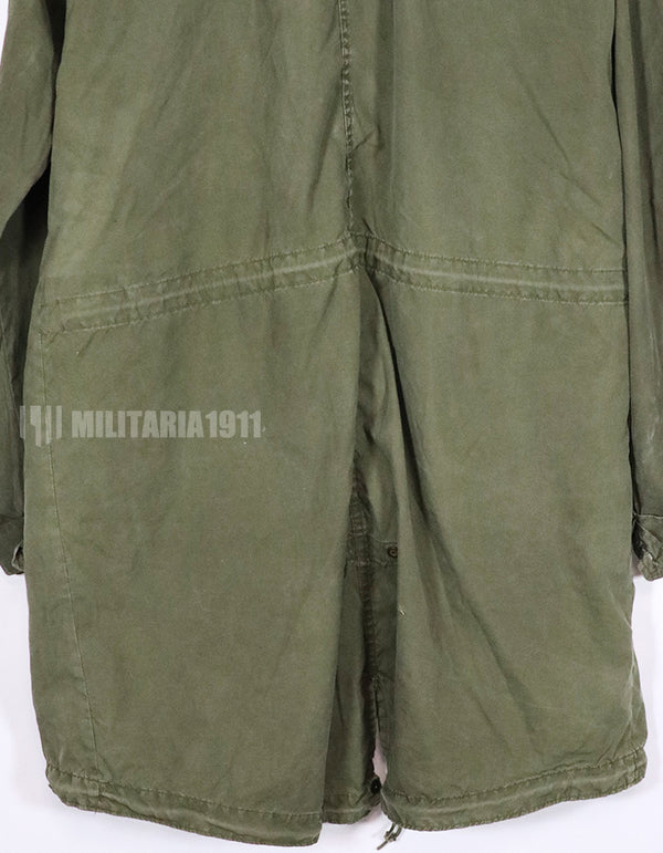 Real 1972 U.S. Army M65 Extreme Cold Weather Parka Shell Only Used