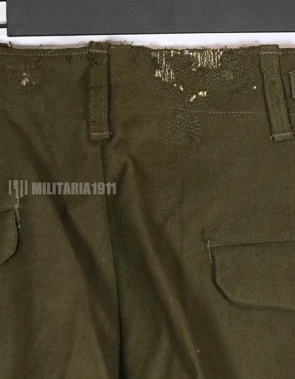 Real US Army M1951 Wool Field Pants M-R Used