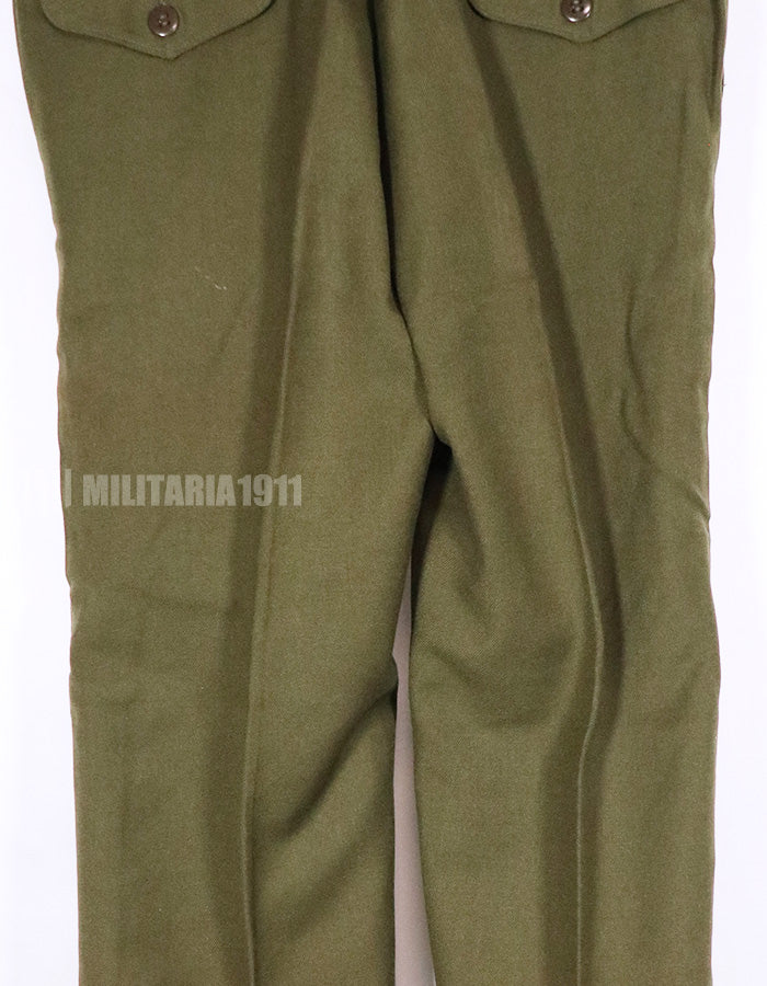 Real US Army M1951 Wool Field Pants S-R Used