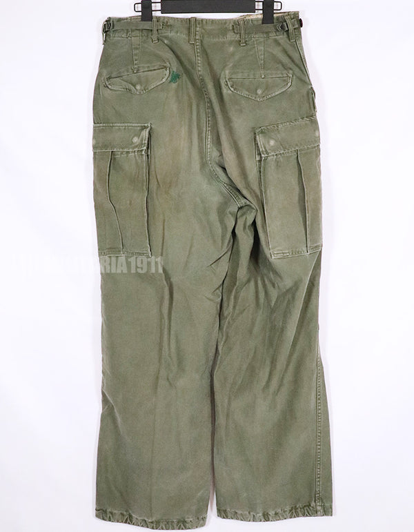 Real US Army M51 Cotton Field Pants Used Regular- Small