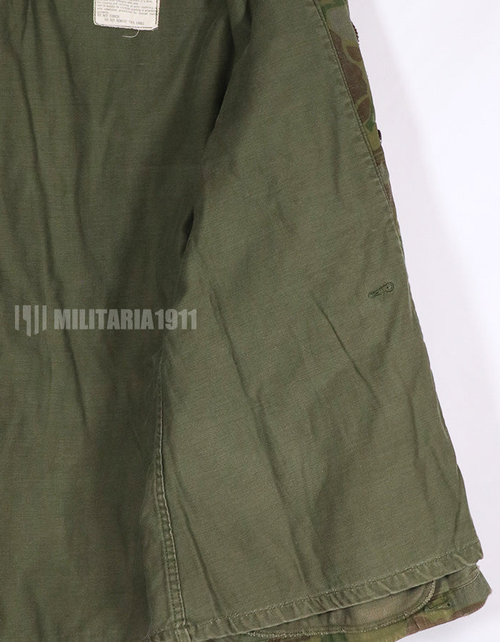 Civilian Vintage M65 Field Jacket Duck Hunter Camouflage Used