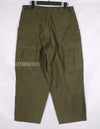 Real 1973 M65 cotton field pants, used, faded.