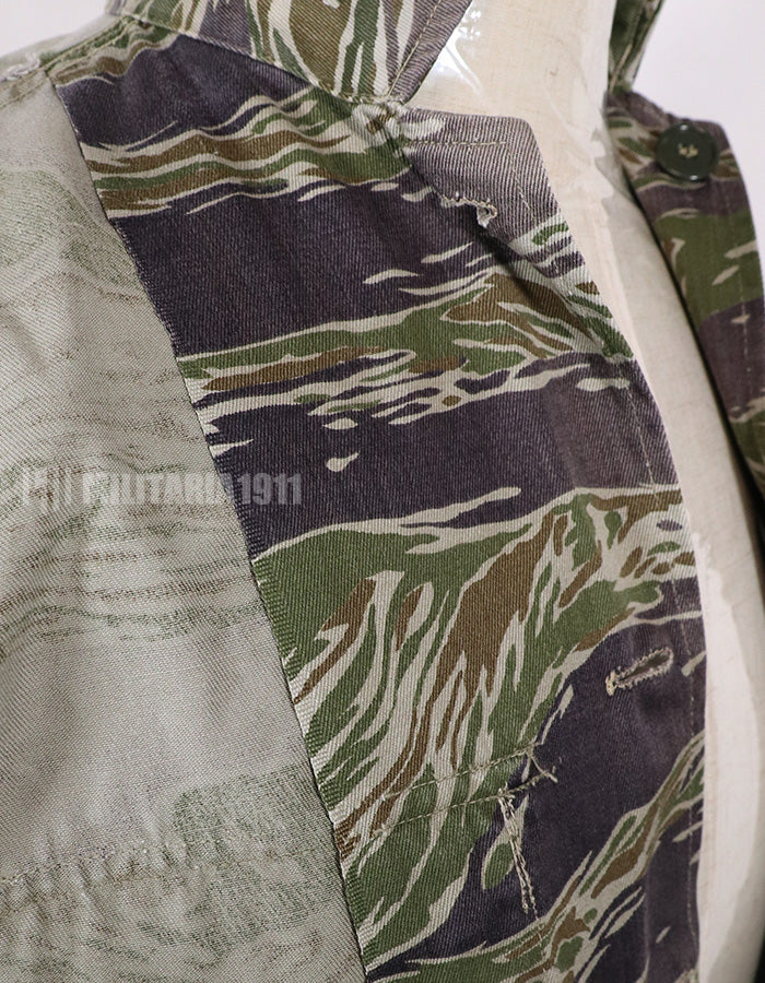 Replica Silver Tiger Stripe Tiger Stripe shirt, faded, well made unknown manufacturer.