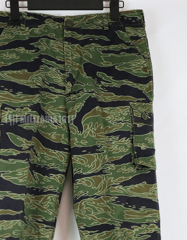 Replica Pineapple Army made Tiger Stripe Pants Zipper Fly Used