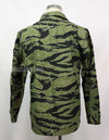 Replica Tiger Stripe Asian Cut Top and Bottom Set  Low Cost made