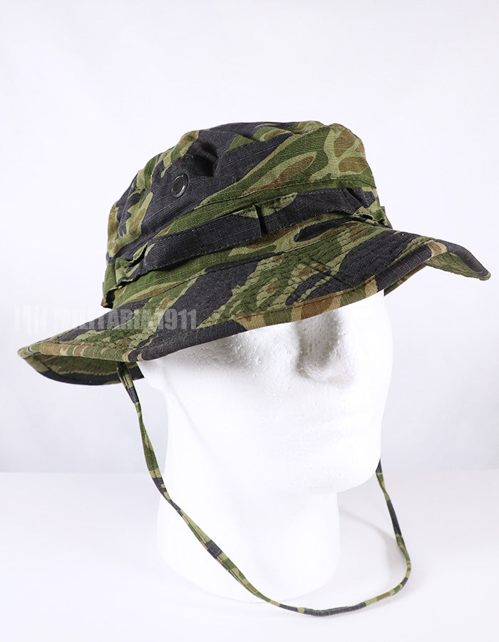 Tiger Stripe Long Brim Boonie Hat Replica Multiple Stock Used
