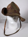 Real Fabric Replica French Army South Vietnam Army Windproof Camouflage Bush Hat Used