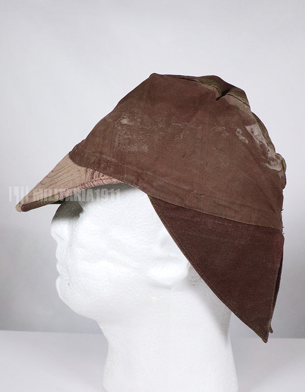 Real Fabric Replica Windproof Camouflage French Cut Cap