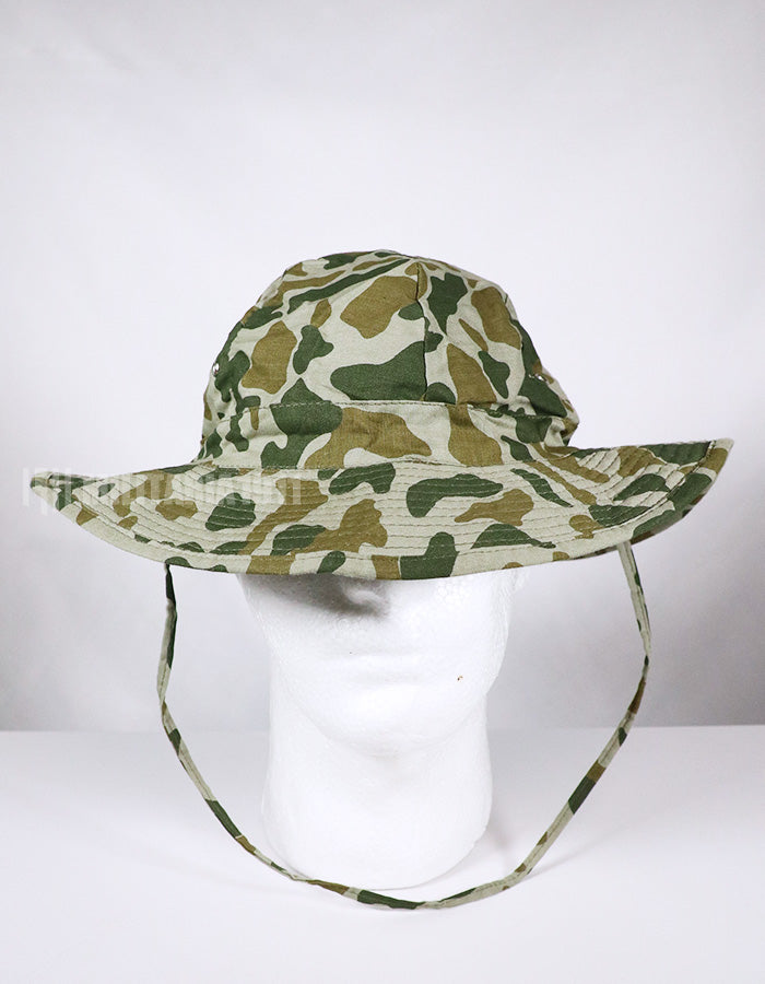 Replica North Vietnam NVA Dac Cong Camouflage Booney Hat - Almost Unused